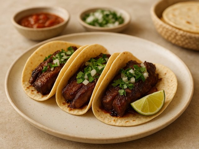Crispy Lengua Tacos