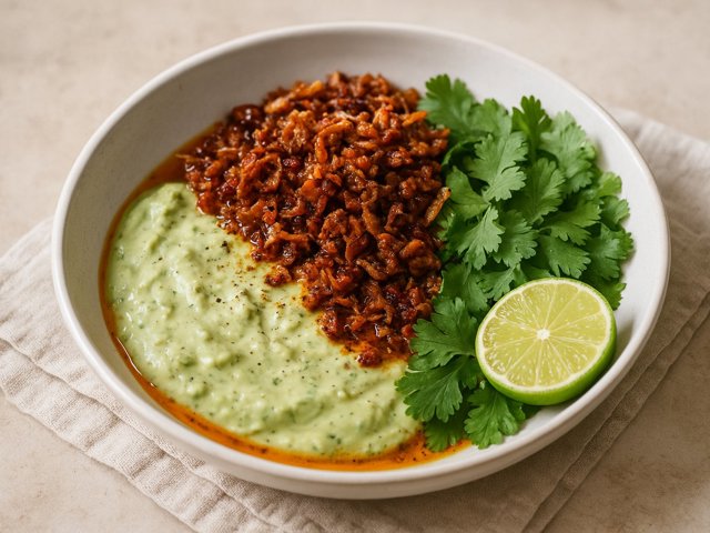 CRISPY ONION, GARLIC, AND CHILE OIL