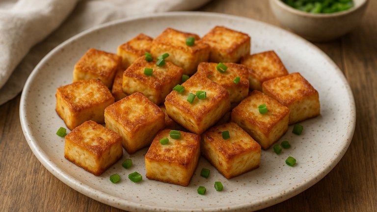 Crispy Pan-Fried Tofu (I)