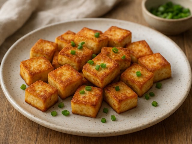 Crispy Pan-Fried Tofu (I)