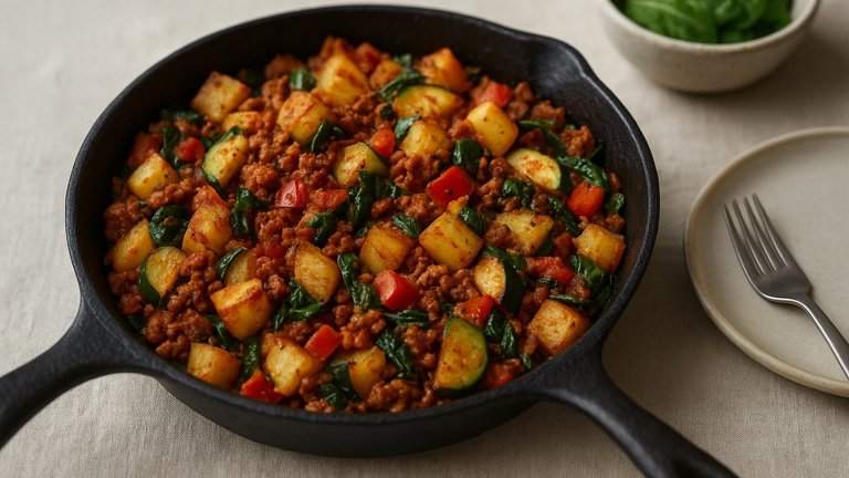 Crispy Potato Skillet