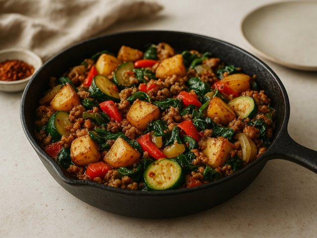 Crispy Potato Skillet