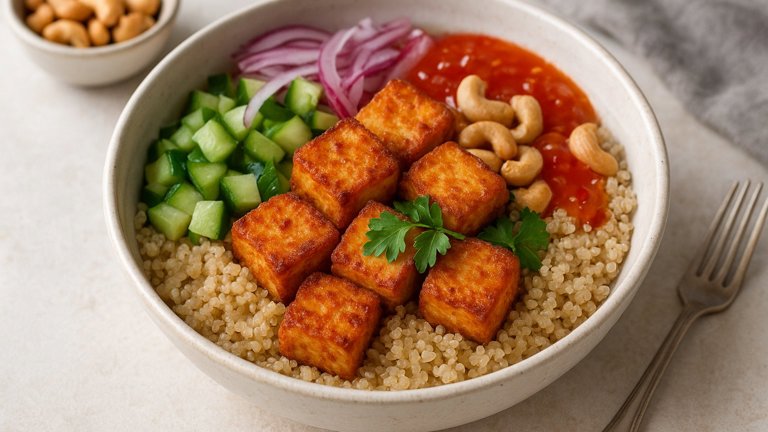 Crispy Tofu Bowl