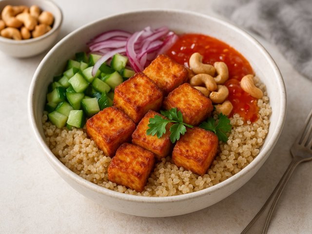 Crispy Tofu Bowl