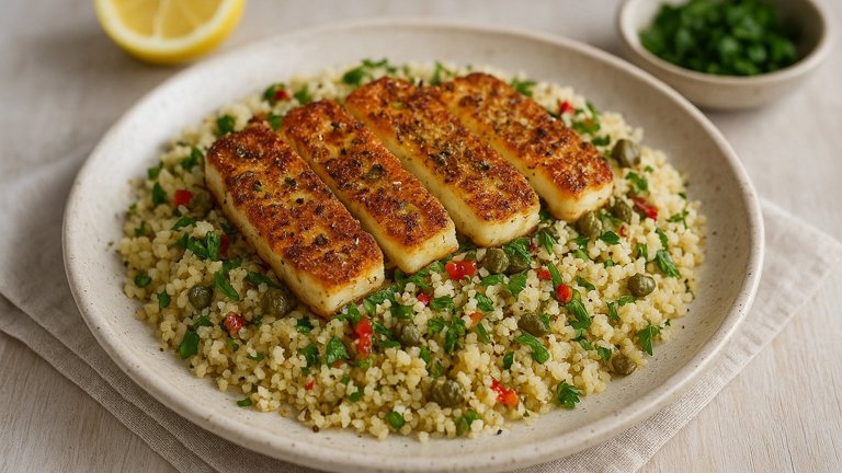 CRISPY ZAATAR HALLOUMI