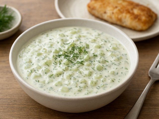 Cucumber-Dill Sauce For Fish