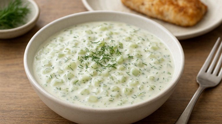 Cucumber-Dill Sauce For Fish