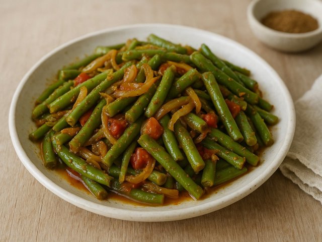 Cumin Green Beans