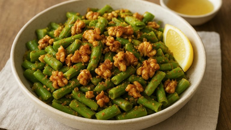 CUMIN WALNUT RUNNER BEANS