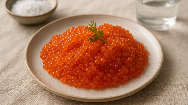 Cured Fish Roe Or Caviar