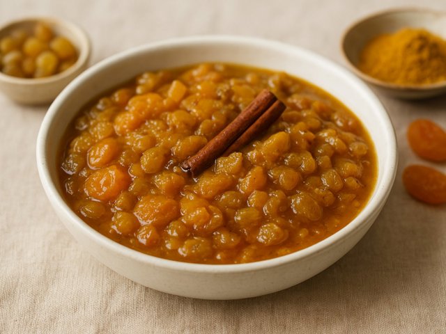 Curried Apricot Chutney