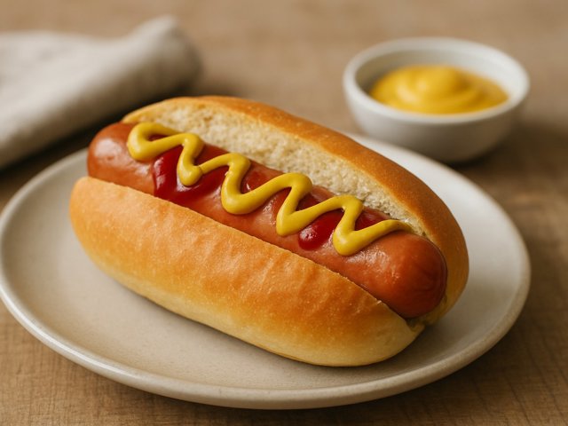 Czech-Style Sausage In Roll