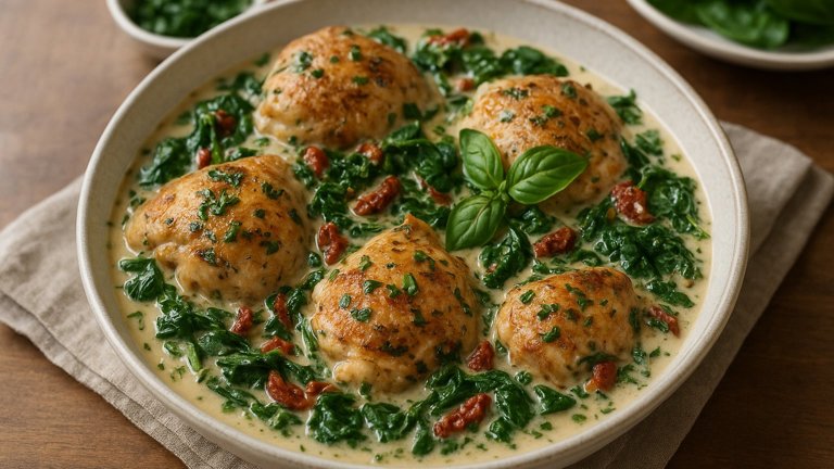 Dairy Free Tuscan Chicken