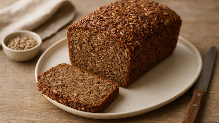 Danish Rye Sourdough Seed Bread
