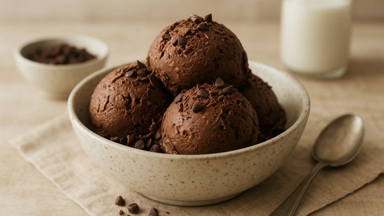 DARK Chocolate ICE Cream