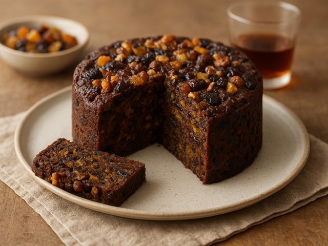 Dark Fruitcake