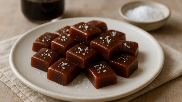 Dark Salty Caramels