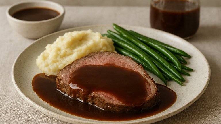 Demi-Glace And Meat Glaze