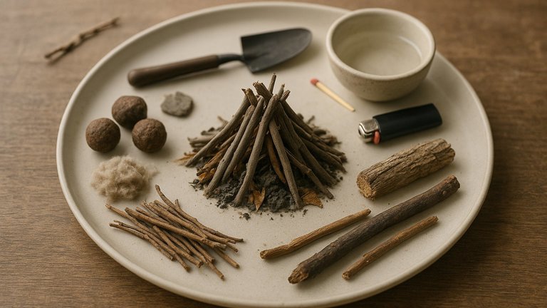 DIY: HOW TO BUILD A CAMPFIRE