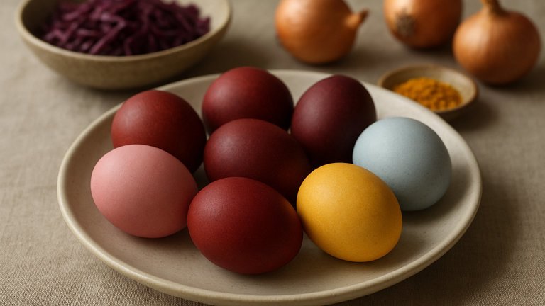 DIY: Naturally DYED Easter EGGS