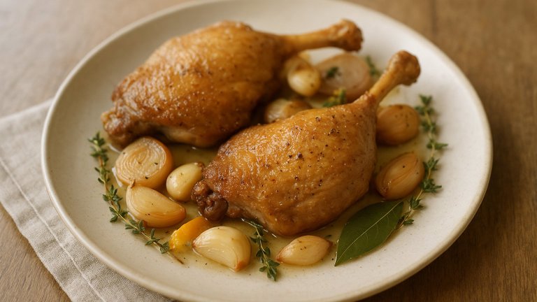 Duck Or Goose Confit