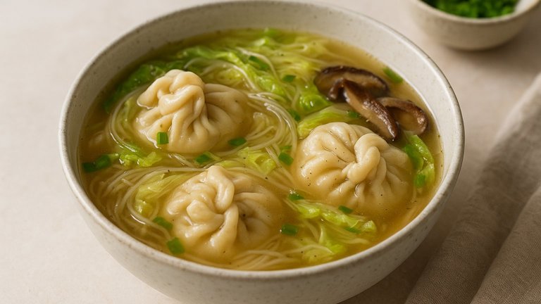 Dumpling Knots Soup (Mian Ge Da Tang)
