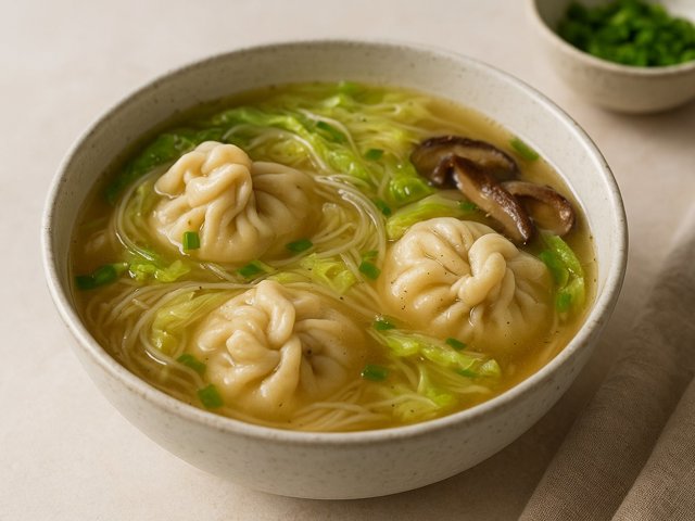 Dumpling Knots Soup (Mian Ge Da Tang)
