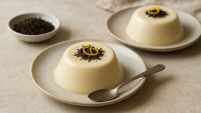EARL GREY Panna Cotta