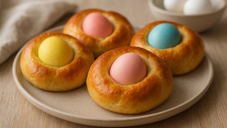 Easter EGG Breads