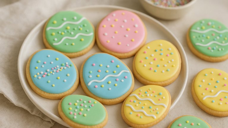 Easter Egg Cookies
