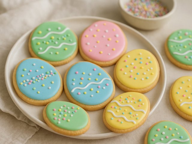 Easter Egg Cookies