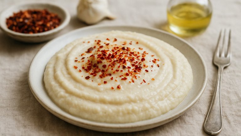 EASY Cauliflower Cream (Heavy Cream Substitue)