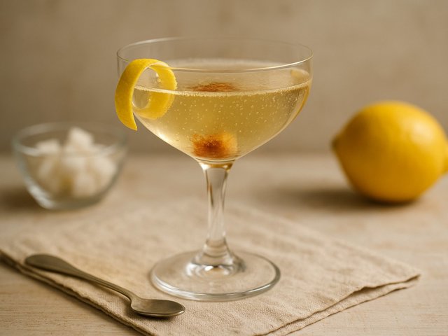 Easy Champagne Cocktail
