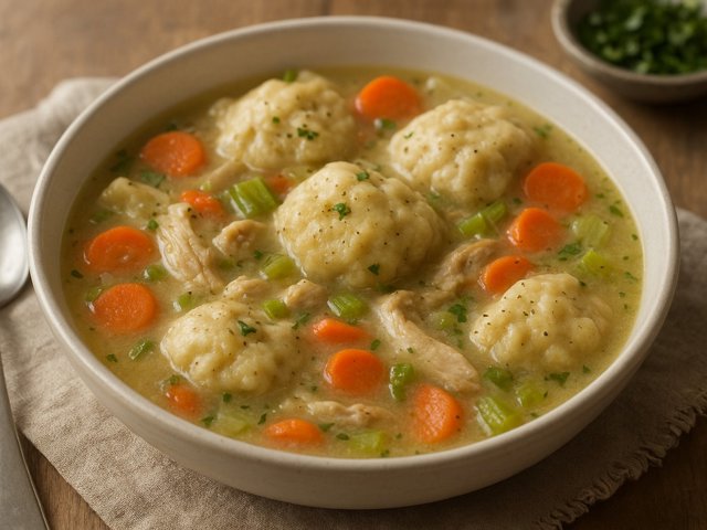 Easy Chicken And Dumplings