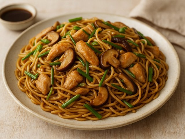 EASY Chicken CHOW MEIN