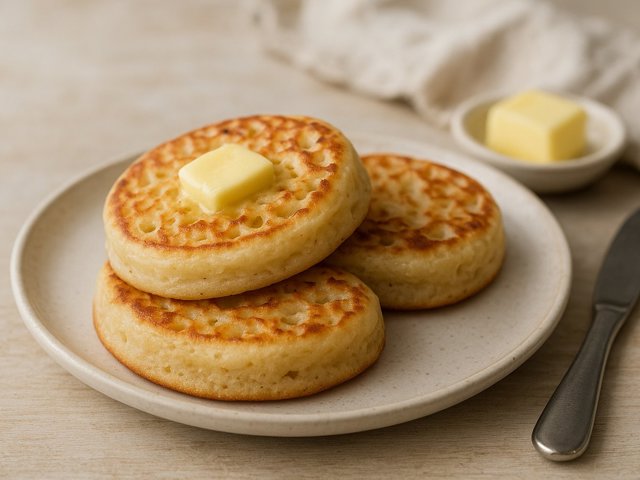 Easy Crumpets