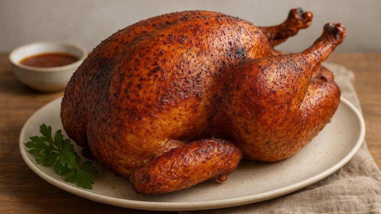 Easy Smoked Whole Turkey