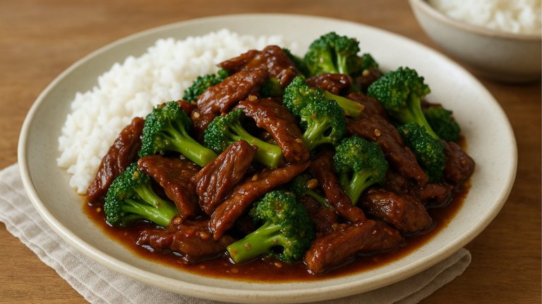 Easy, Spicy BEEF AND Broccoli Stir-Fry