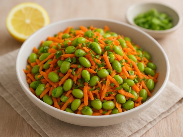Edamame And Carrot Salad
