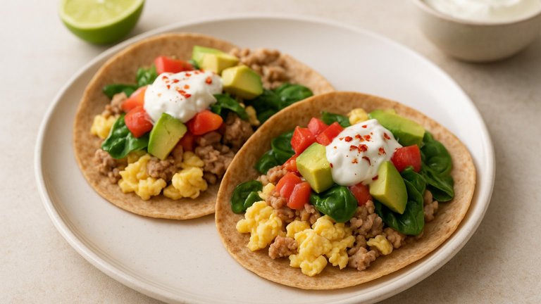 Egg Breakfast Tacos