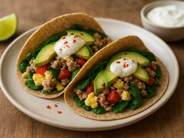 Egg Breakfast Tacos