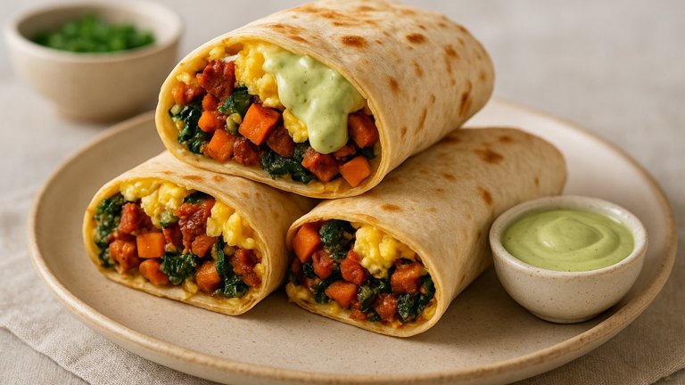 EGG & Chorizo Burritos