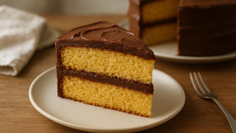 Eight-Yolk Gold Cake