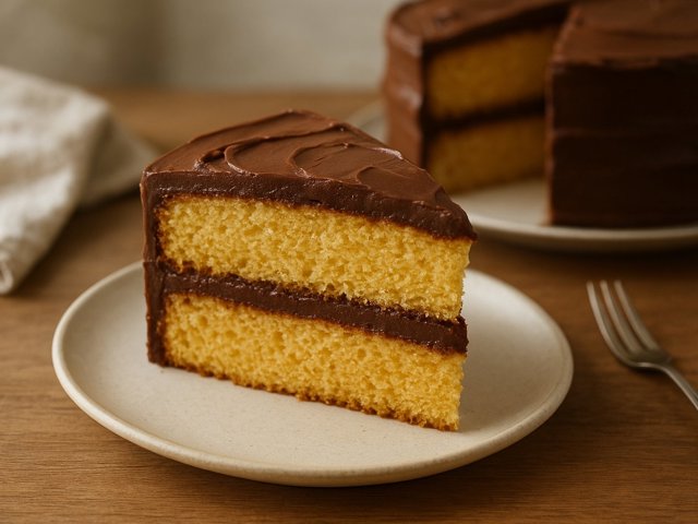 Eight-Yolk Gold Cake