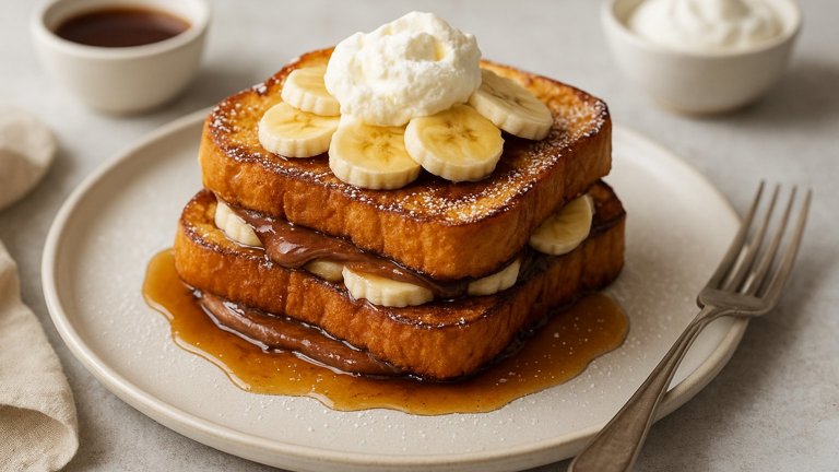 Ellie Hatcher’s Rum-Soaked Nutella French Toast