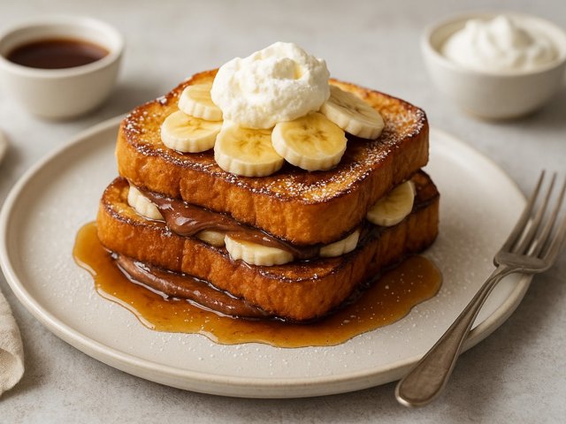 Ellie Hatcher’s Rum-Soaked Nutella French Toast