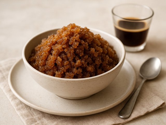 Espresso Or Coffee Granita