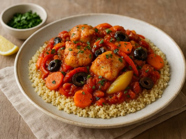 Essaouira Monkfish Tagine