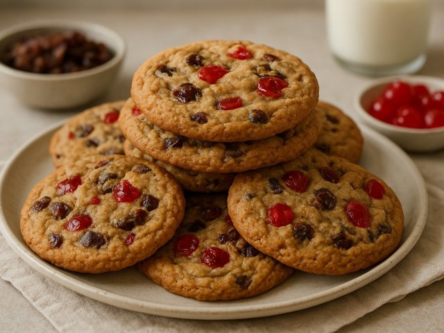 Fa-La-La Fruitcake Cookies
