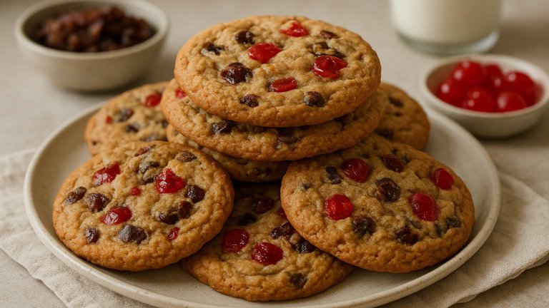 Fa-La-La Fruitcake Cookies